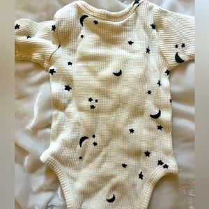 Kate Quinn Waffle Knit Onesie and Booties